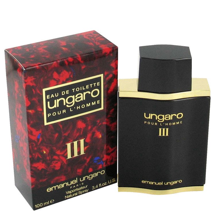 UNGARO III by Ungaro Eau De Toilette spray Gold  Bold Limited Edition 3.4 oz