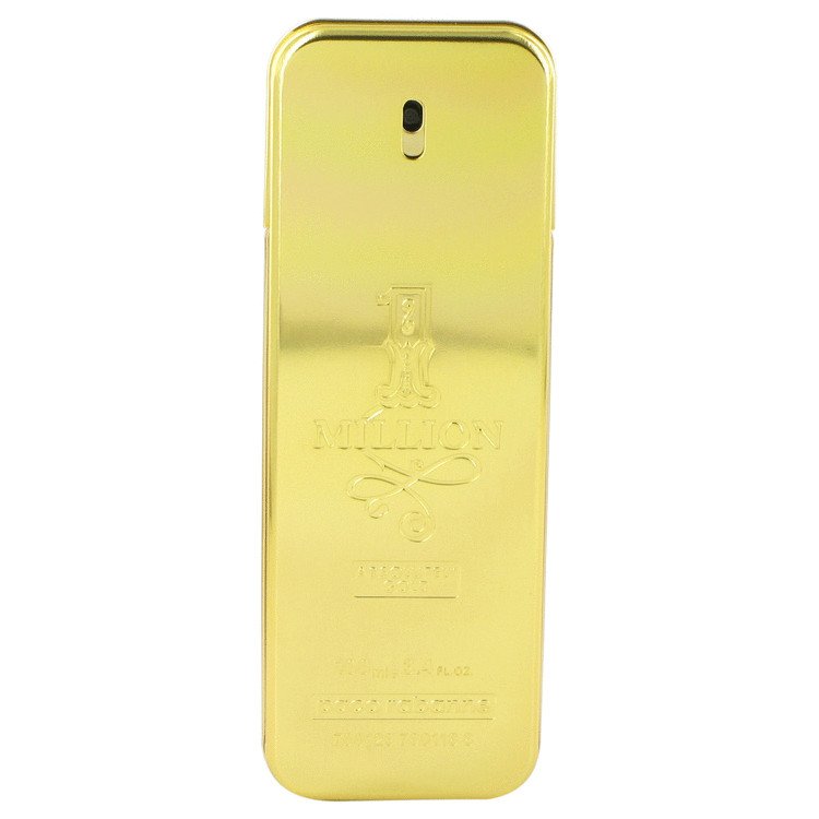 1 Million Absolutely Gold by Paco Rabanne Pure Perfume Spray Tester 3.3 oz