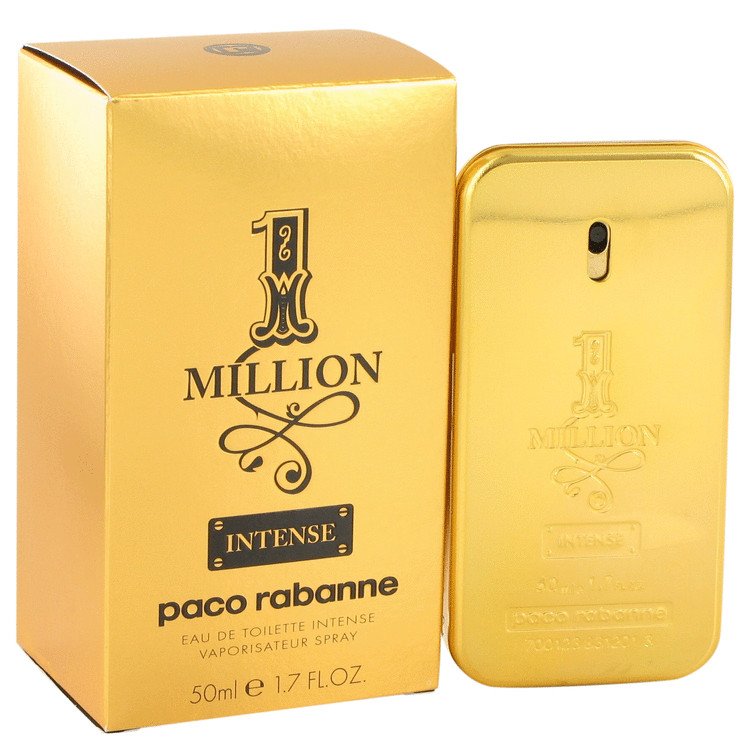 1 Million Intense by Paco Rabanne Eau De Toilette Spray 1.7 oz