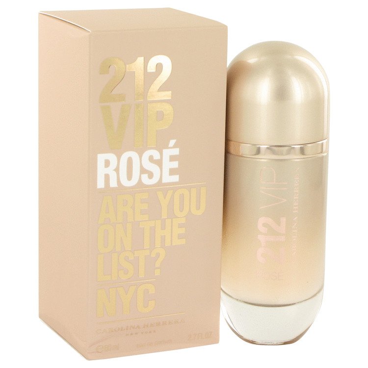212 VIP Rose by Carolina Herrera Eau De Parfum Spray 2.7 oz