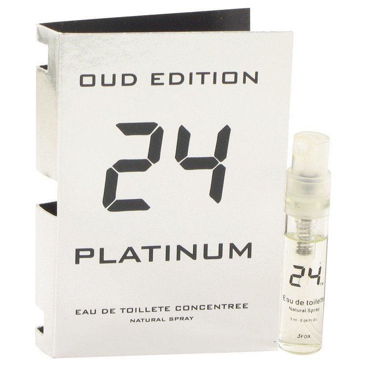 24 Platinum Oud Edition by ScentStory Vial Concentree sample .10 oz