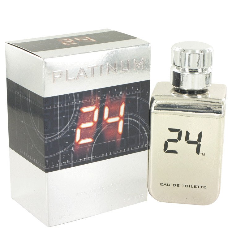 24 Platinum The Fragrance by ScentStory Eau De Toilette Spray 3.4 oz