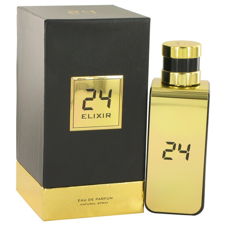 24 Gold Elixir by ScentStory Eau De Parfum Spray 3.4 oz