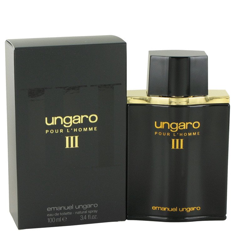UNGARO III by Ungaro Eau De Toilette Spray New Packaging 3.4 oz
