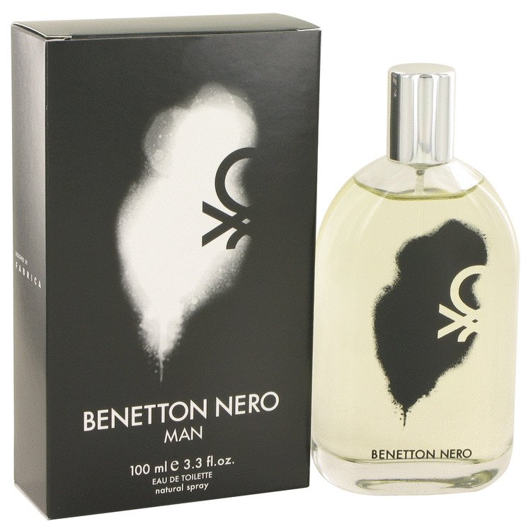 Benetton Nero by Benetton Eau De Toilette Spray 1 oz