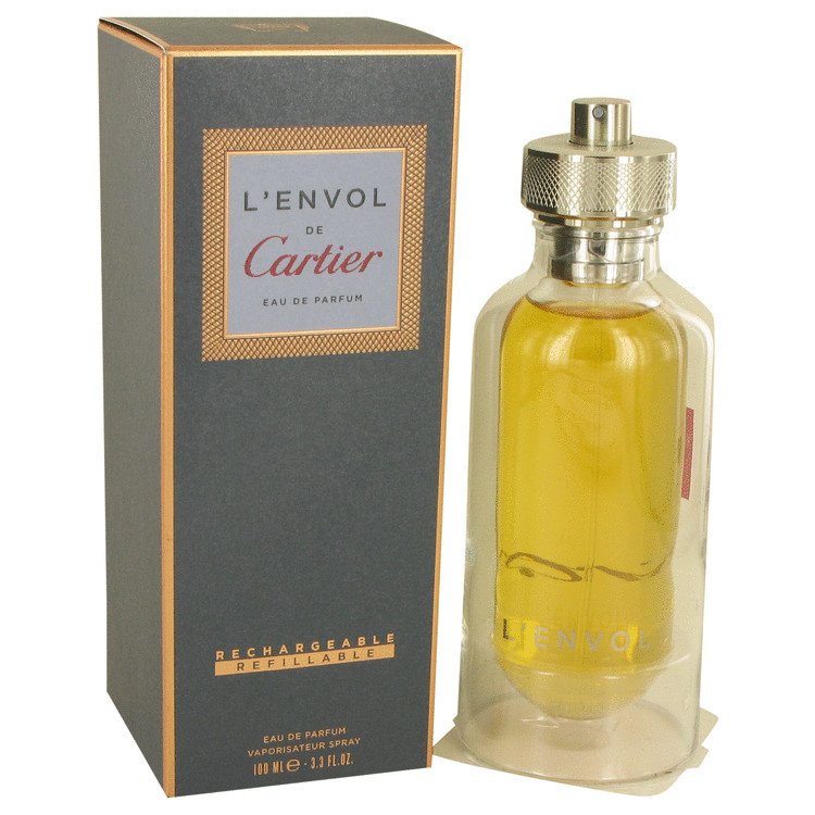 Lenvol de Cartier by Cartier Eau De Parfum Spray Refillable 3.3 oz