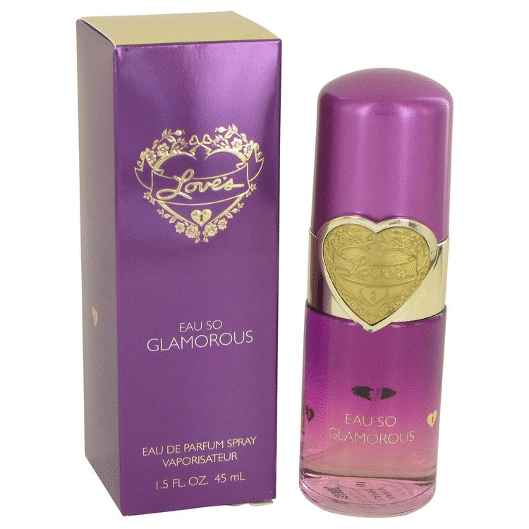 Loves Eau So Glamorous by Dana Eau De Parfum Spray 1.5 oz