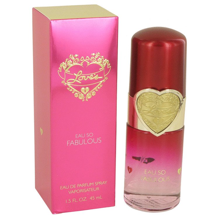 Loves Eau So Fabulous by Dana Eau De Parfum Spray 1.5 oz