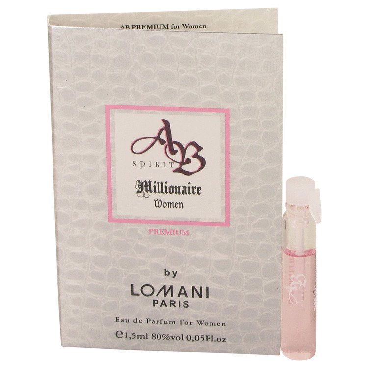 AB Spirit Millionaire Premium by Lomani Vial sample .05 oz