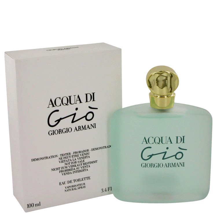 ACQUA DI GIO by Giorgio Armani Eau De Toilette Spray Tester 3.4 oz