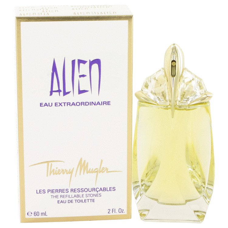 Alien Eau Extraordinaire by Thierry Mugler Eau De Toilette Spray Refillable 2 oz