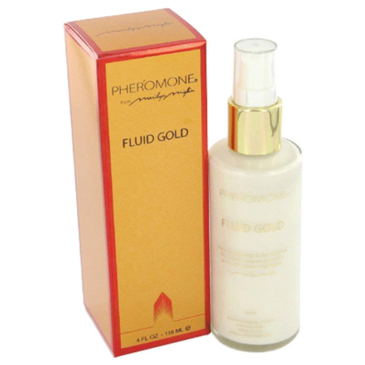 PHEROMONE by Marilyn Miglin Fluid Gold Lotion 4 oz