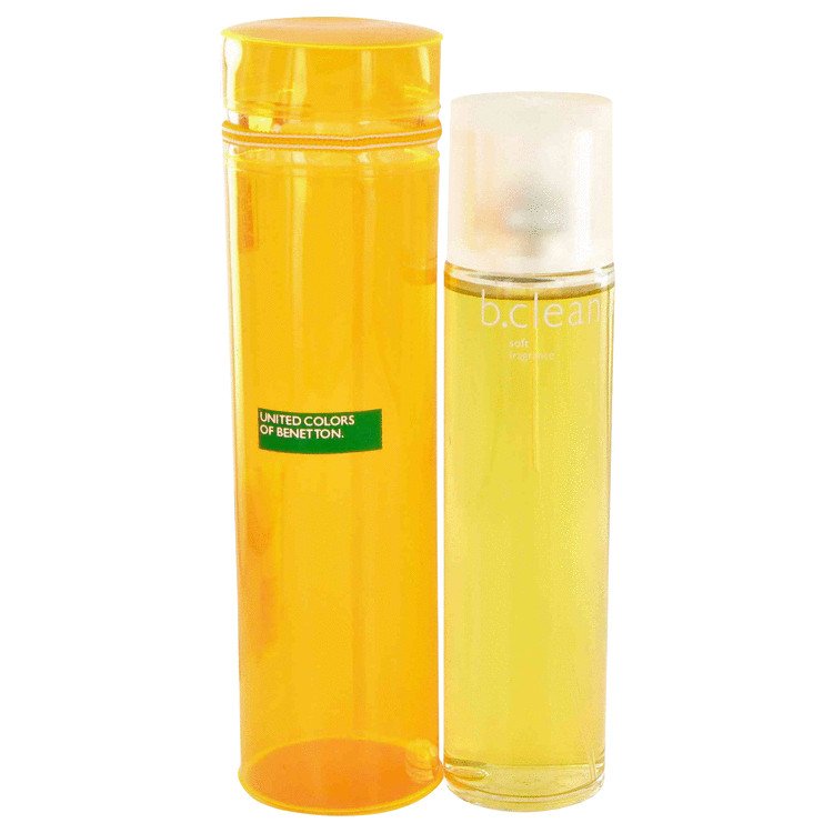 Be Clean Soft by Benetton Eau De Toilette Spray 3.4 oz