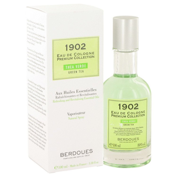 1902 Green Tea by Berdoues Eau De Cologne Spray Unisex 3.3 oz