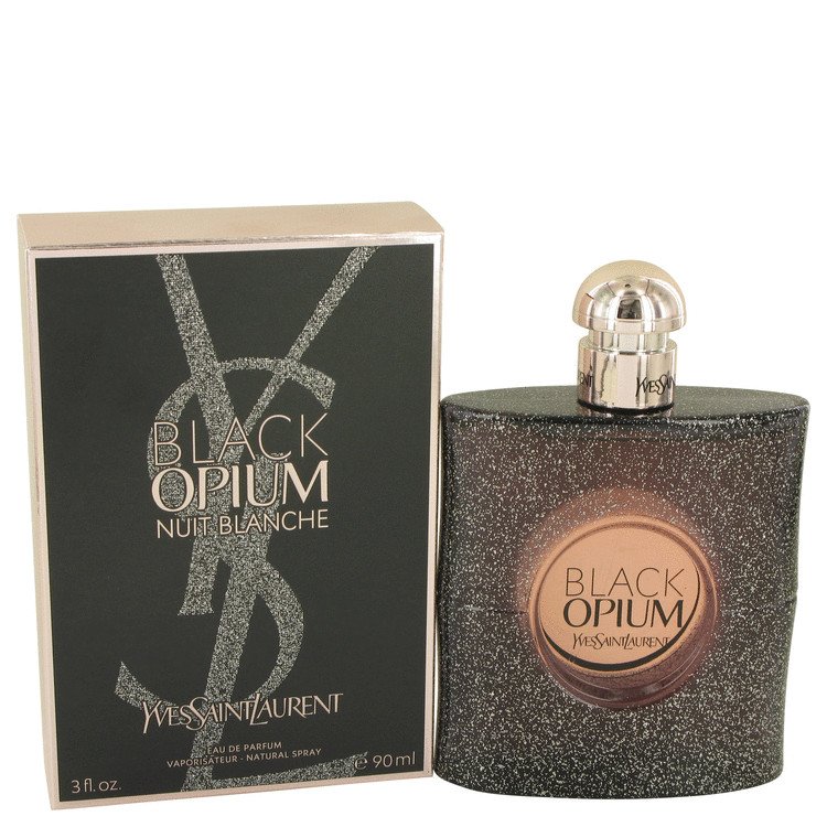 Black Opium Nuit Blanche by Yves Saint Laurent Eau De Parfum Spray 3 oz