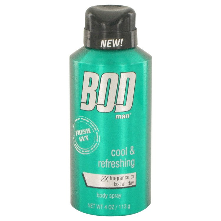 Bod Man Fresh Guy by Parfums De Coeur Body Spray 4 oz