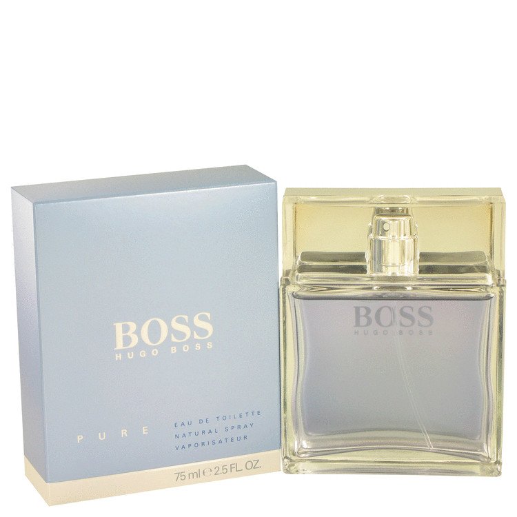 Boss Pure by Hugo Boss Eau De Toilette Spray 2.5 oz