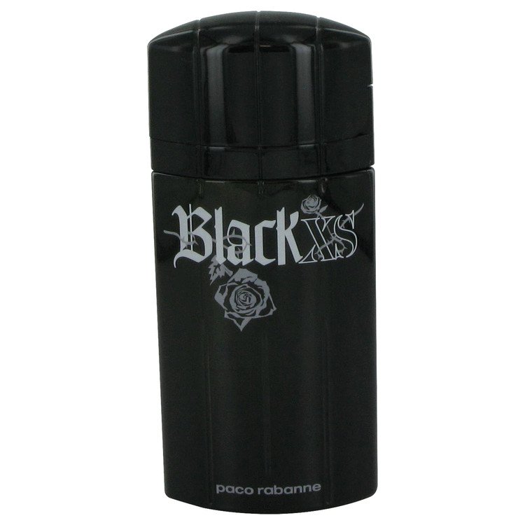 Black XS by Paco Rabanne Eau De Toilette Spray Tester 3.4 oz