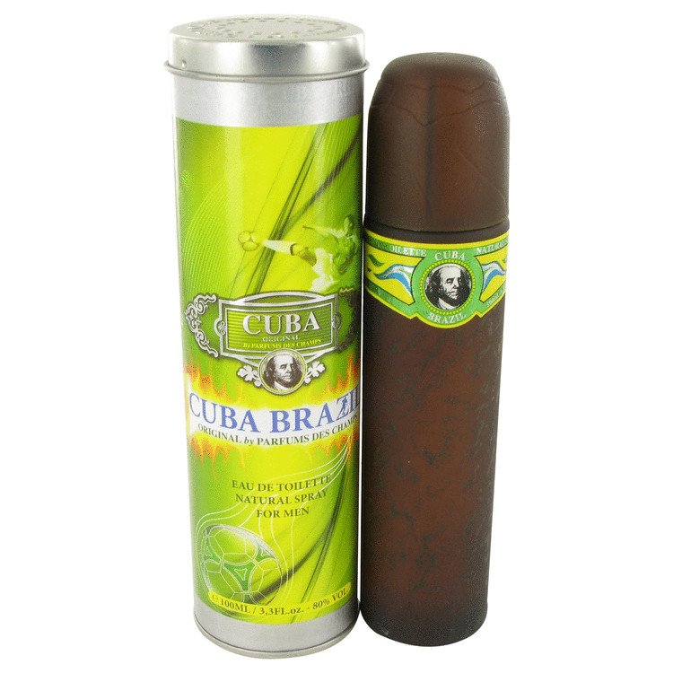 Cuba Brazil by Fragluxe Eau De Toilette Spray 3.4 oz