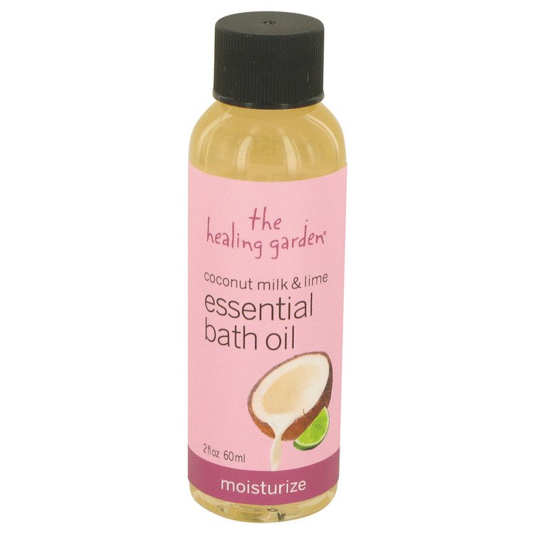 Coconut Milk  Lime by The Healing Garden Moisturize Bath Oil 2 oz