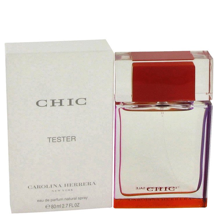 Chic by Carolina Herrera Eau De Parfum Spray Tester 2.7 oz