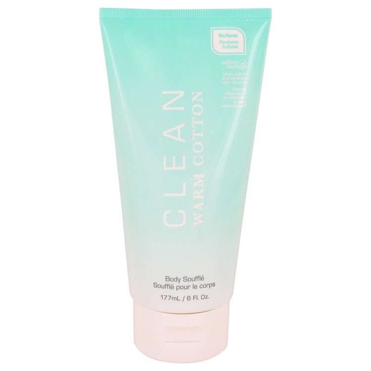 Clean Warm Cotton by Clean Body Souffle 6 oz