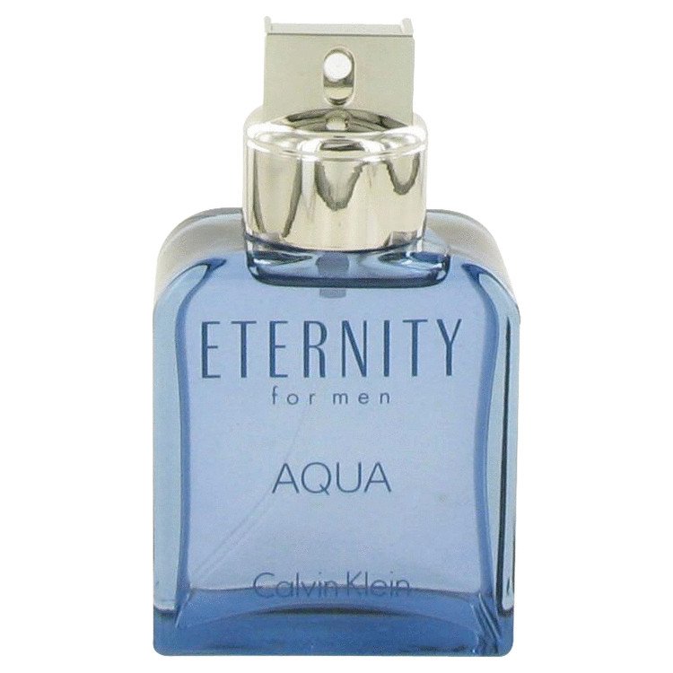 Eternity Aqua by Calvin Klein Eau De Toilette Spray Tester 3.4 oz