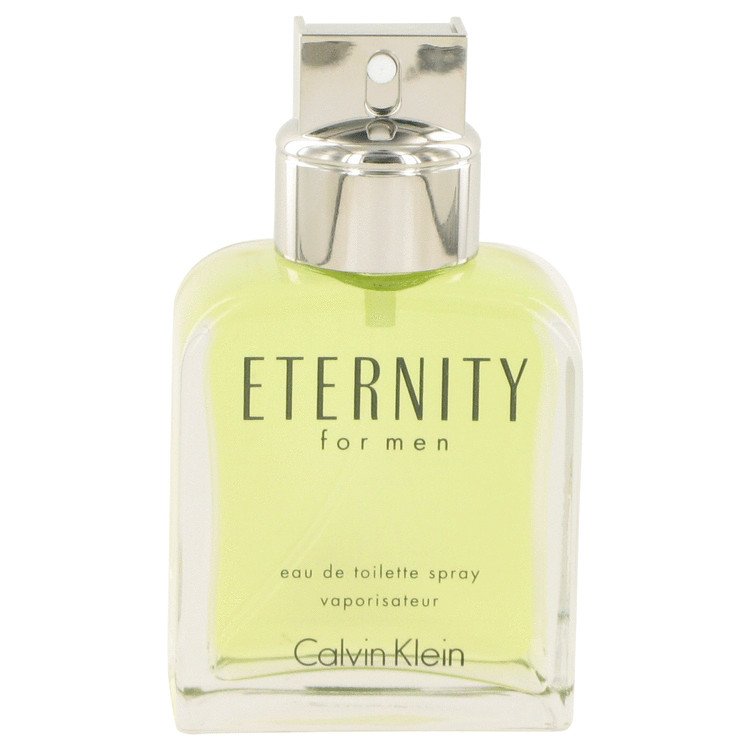 ETERNITY by Calvin Klein Eau De Toilette Spray Tester 3.4 oz