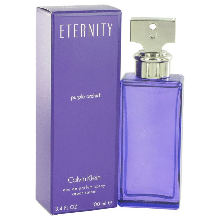 Eternity Purple Orchid by Calvin Klein Eau De Parfum Spray 3.4 oz
