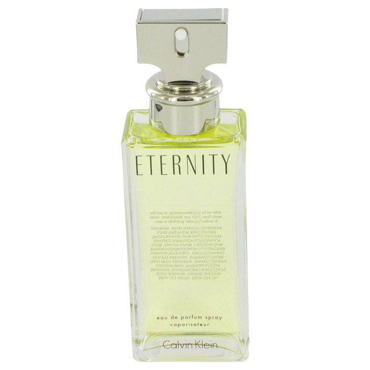 ETERNITY by Calvin Klein Eau De Parfum Spray Tester 3.4 oz