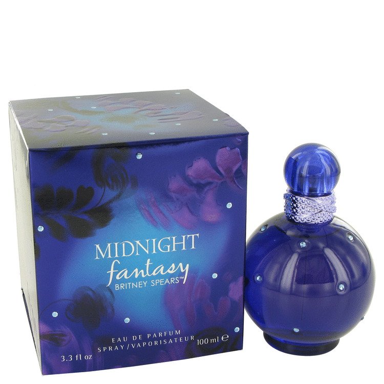 Fantasy Midnight by Britney Spears Eau De Parfum Spray 3.4 oz