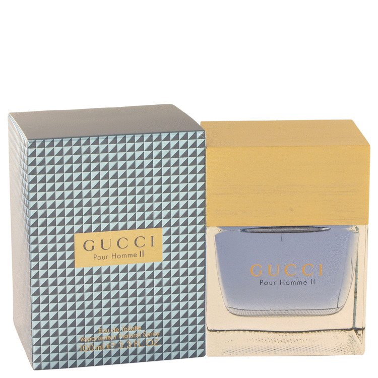 Gucci Pour Homme II by Gucci Eau De Toilette Spray 3.4 oz