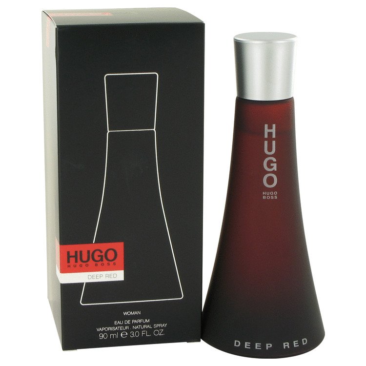 hugo DEEP RED by Hugo Boss Eau De Parfum Spray 3 oz