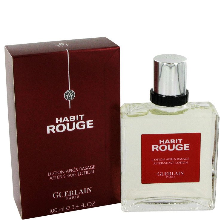 HABIT ROUGE by Guerlain After Shave 3.4 oz