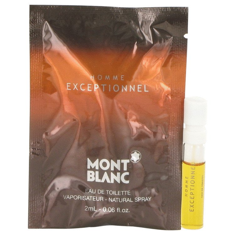 Homme Exceptionnel by Mont Blanc Vial sample .06 oz