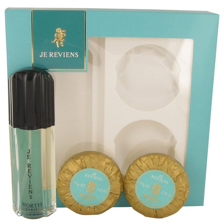 je reviens by Worth Gift Set -- 1.7 oz eau De Toilette Spray + 2 x 2.6 oz Soap