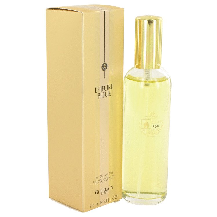 Lheure Bleu by Guerlain Eau De Toilette Spray Refill 3.1 oz