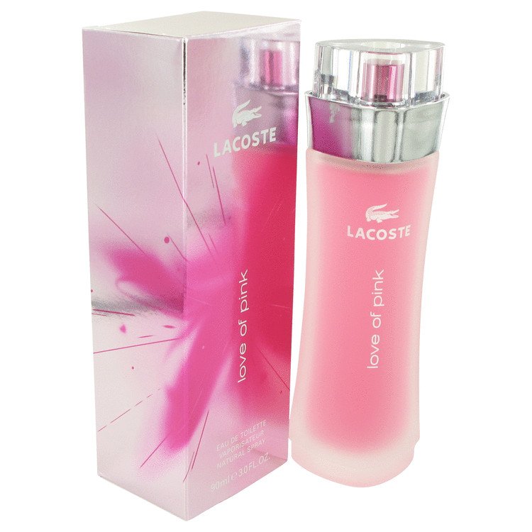 Love of Pink by Lacoste Eau De Toilette Spray 3 oz