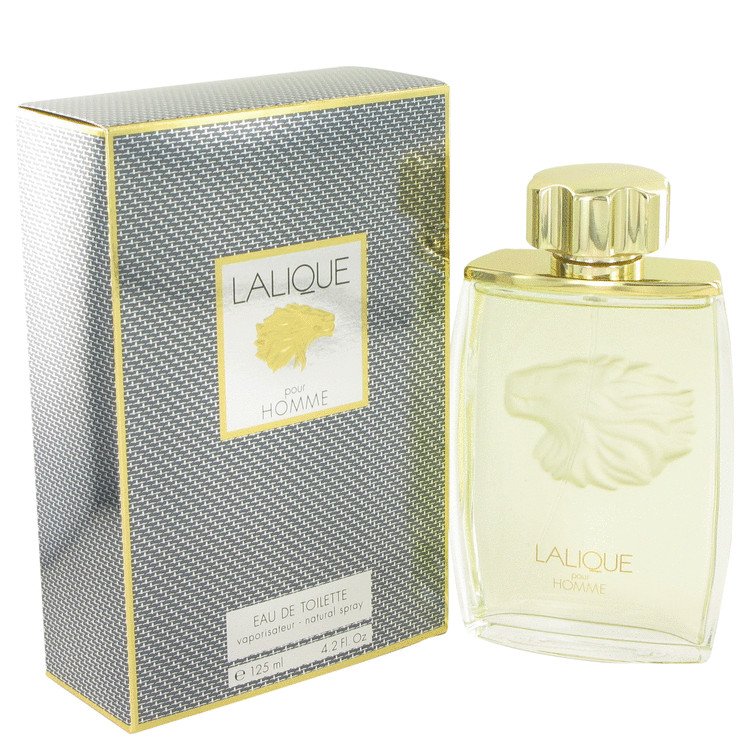 LALIQUE by Lalique Eau De Toilette Spray Lion 4.2 oz