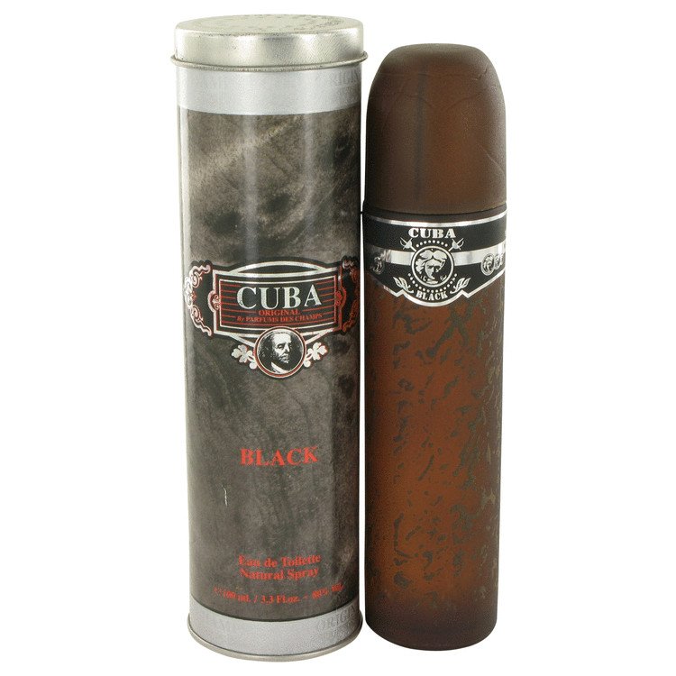 CUBA Black by Fragluxe Eau De Toilette Spray 3.4 oz
