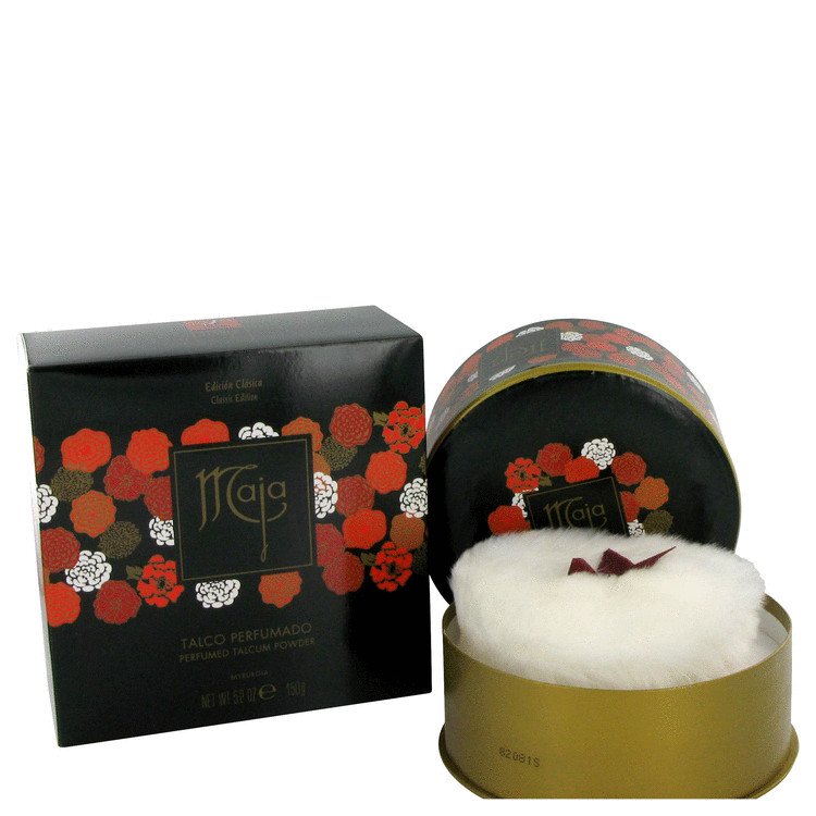 Maja by Myrurgia Dusting Powder/Talc with Puff 5.3 oz