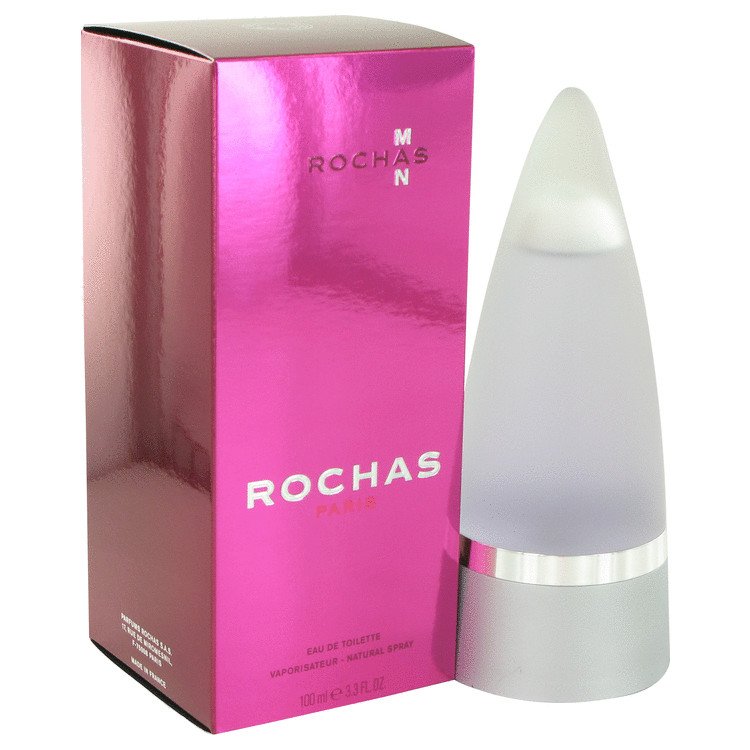 Rochas Man by Rochas Eau De Toilette Spray 3.4 oz