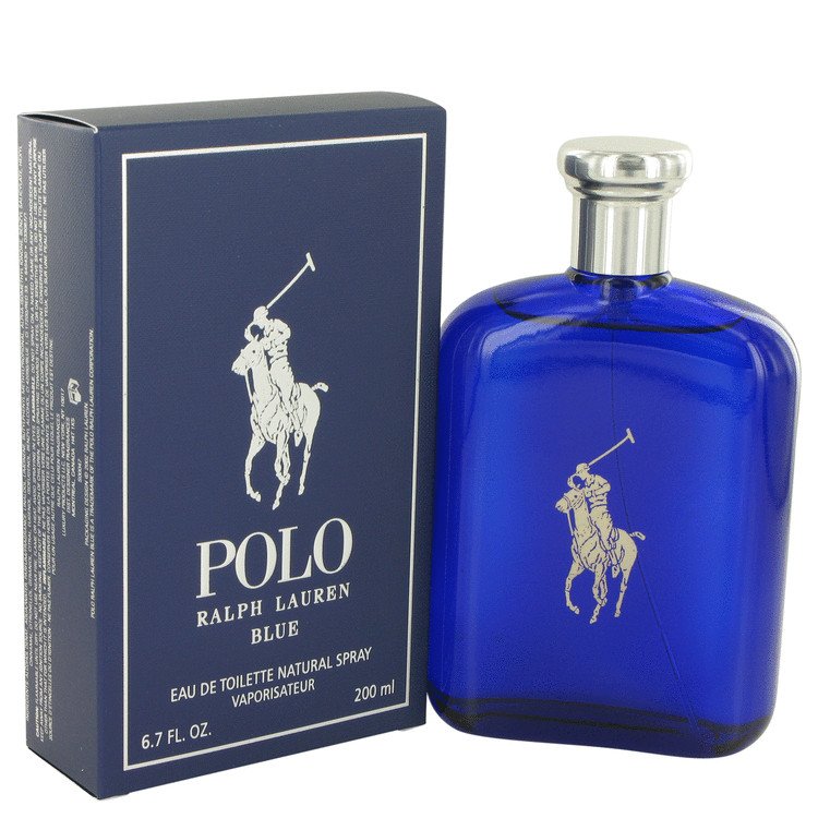 Polo Blue by Ralph Lauren Eau De Toilette Spray 6.7 oz