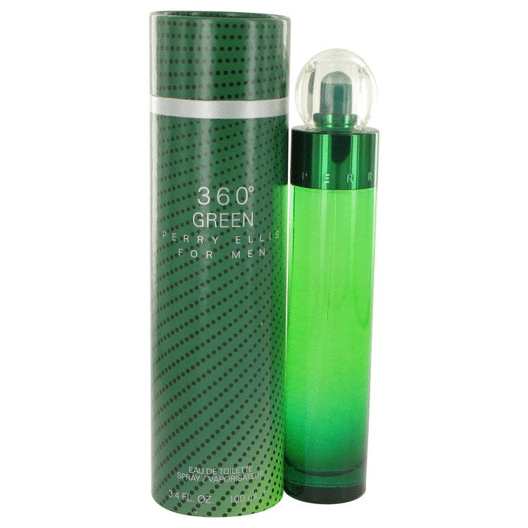 Perry Ellis 360 Green by Perry Ellis Eau De Toilette Spray 3.4 oz
