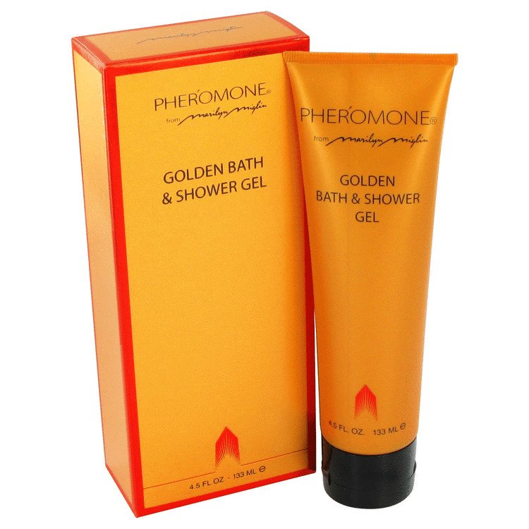 PHEROMONE by Marilyn Miglin Golden Bath  Shower Gel 4.5 oz