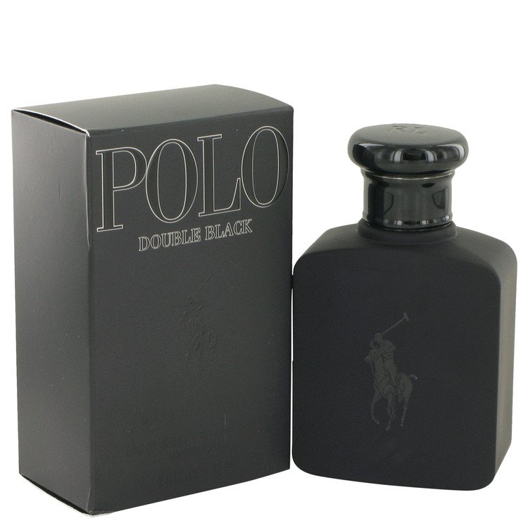 Polo Double Black by Ralph Lauren Eau De Toilette Spray 2.5 oz