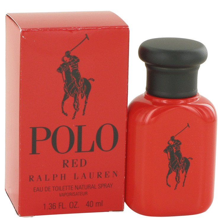 Polo Red by Ralph Lauren Eau De Toilette Spray 1.3 oz
