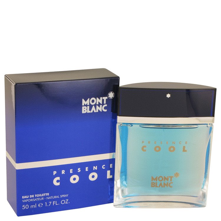 Presence Cool by Mont Blanc Eau De Toilette Spray 1.7 oz