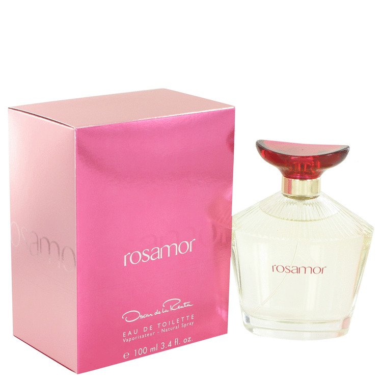 Rosamor by Oscar De La Renta Eau De Toilette Spray 3.4 oz