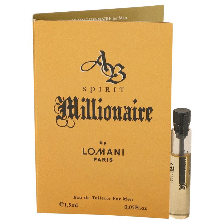 Spirit Millionaire by Lomani Vial sample .05 oz